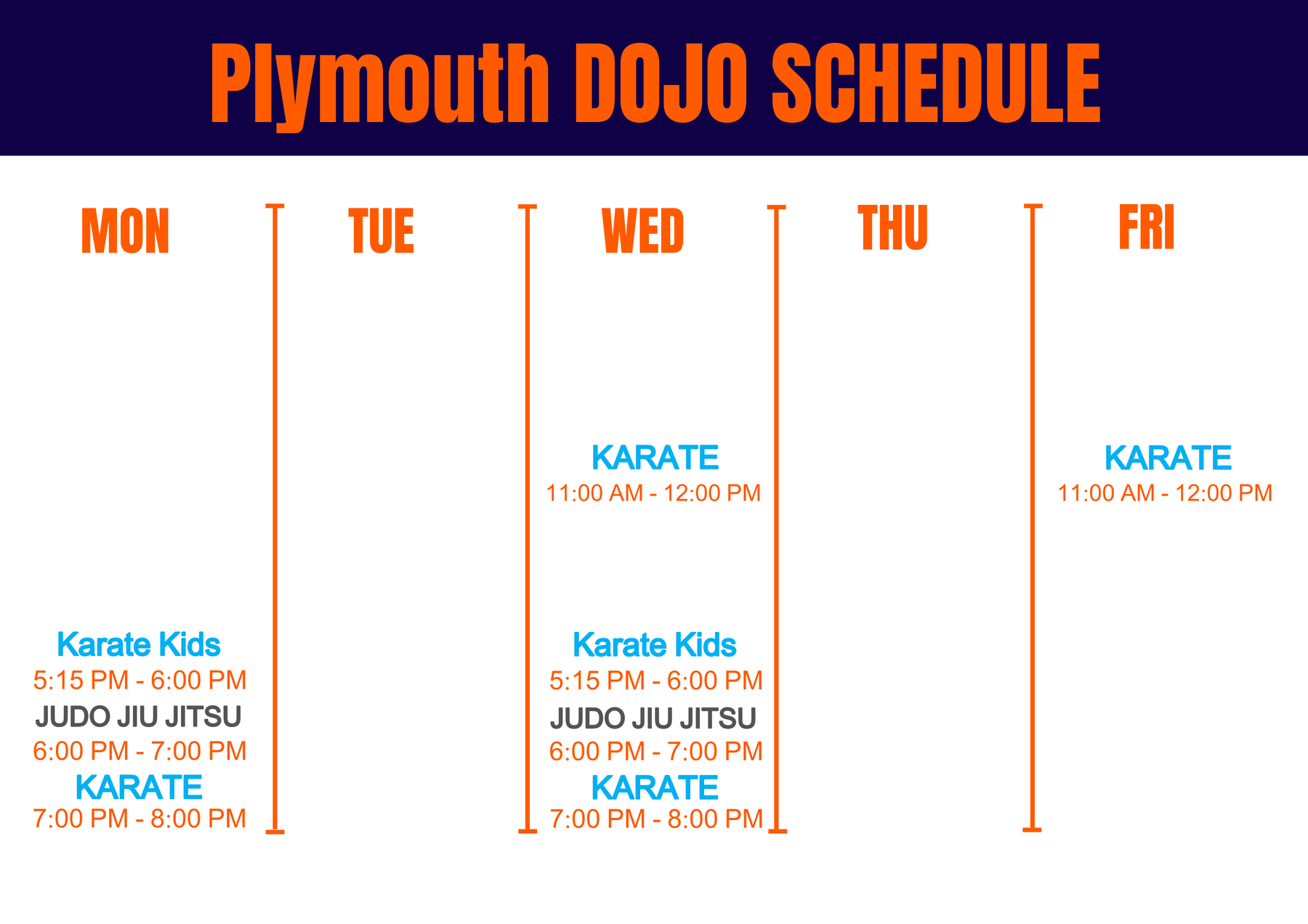 karate plymouth schedule