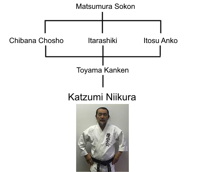 sensei nikura karate tree