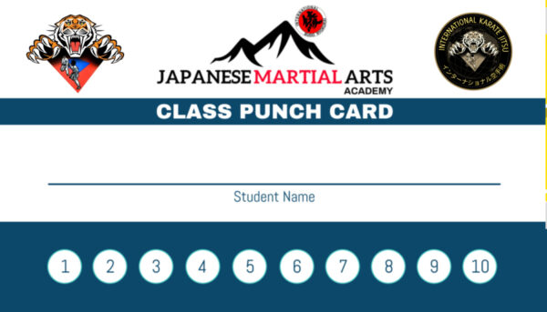 Introducing our Martial Arts Punch Card – Unlock 10 Lessons for Only $189!